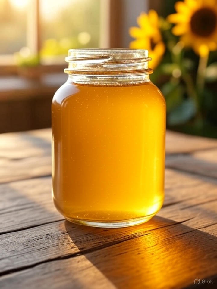 images of sunflower honey
